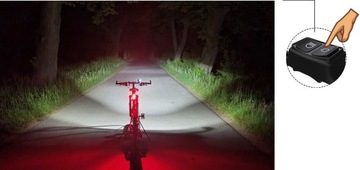 Lampki do roweru Specter przód tył Compass 1500lm