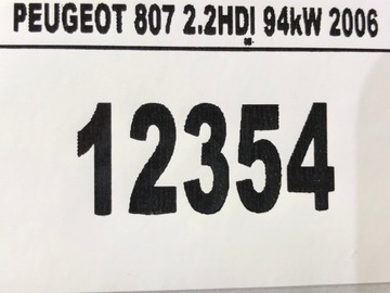 PEUGEOT 807 ULISEE PHEDRA SVAZEK DVEŘE PRAVÝ PŘEDNÍ