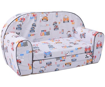 SOFA Z PIANKI DLA DZIECKA DZIECI DO ZABAWY PREZENT PIANKOWA ROZKŁADANA