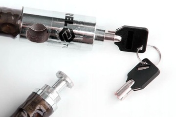 ВЕЛОСИПЕДНЫЙ ЗАМОК, МОТОЦИКЛ, 2,5 x 150 см, ПРОЧНЫЙ