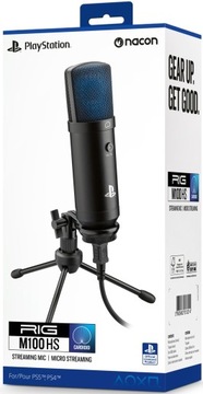Mikrofon do Streamingu NACON RIG PS5 - Licencja