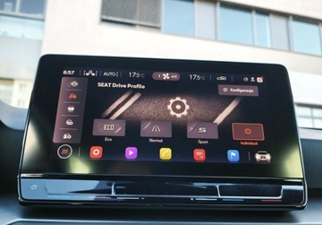 Seat Leon III ST Facelifting 1.5 EcoTSI 150KM 2020 Seat Leon FR Pakiety, ACC, Podgrzewane fotele, GPS, Kamera cofania, Salon, zdjęcie 32