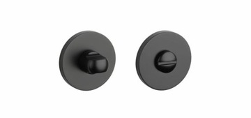 szyld WC R SLIM 7MM AT BLACK-CZARNY APRILE