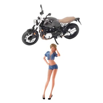 2X1/64 skala żywicy figurki motocyklowe do układu