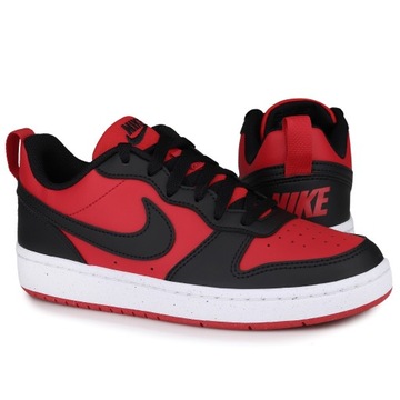 Buty sportowe Nike COURT BOROUGH LOW RECRAFT BLACK RED