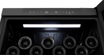 Chłodziarka do wina HISENSE RW3N122GSLF 46 butelek 2 strefy