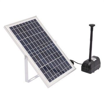 10W SOLARNA POMPA WODNA FONTANNA 2M 1000L/H