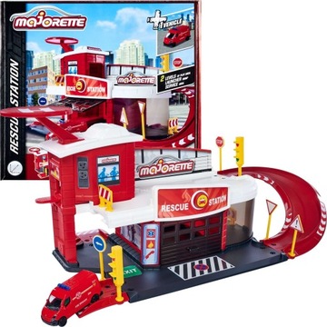 Спасательная станция MAJORETTE Creatix + 1 автомобиль