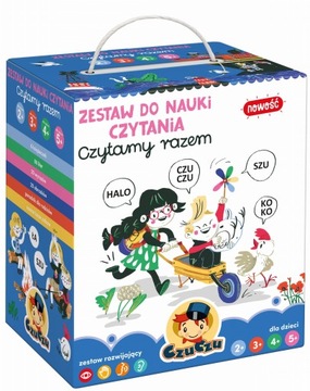 Czuczu CZYTAMY RAZEM 2+ 3+ 4+ 5+ WIELKI ZESTAW Czu