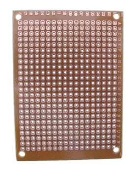 PŁYTKA UNIWERSALNA 5X7cmJEDNOSTRONNA RASTER 2,54