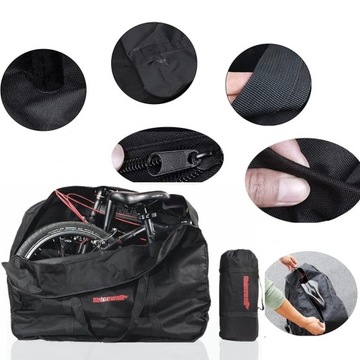 БОЛЬШАЯ ЗАЩИТНАЯ СУМКА ДЛЯ ВЕЛОСИПЕДА, СКЛАДНАЯ, ВОДОНЕПРОНИЦАЕМАЯ
