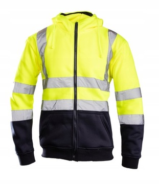 BLUZA DRESOWA OSTRZEGAWCZA ŻÓŁTA BRIXTON FLASH XXL