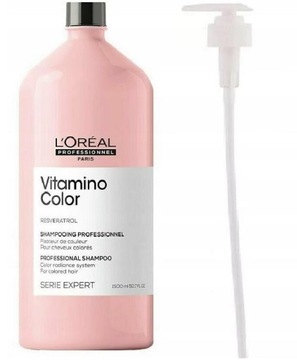 LOREAL SZAMPON VITAMINO COLOR 1500ml + POMPKA