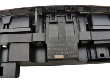 MERCEDES C W203 ПЕРЕКЛЮЧАТЕЛЬ В СБОРЕ 2038707610