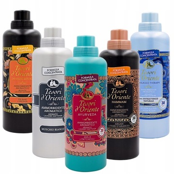 Tesori Płyn do Płukania MIX zapachów 5x760ml