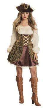 SUPER Ad Strój Piratka Złota Super 87795 L/XL