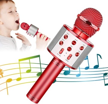 Mikrofon do Karaoke dla Dzieci Bezprzewodowy 5 w 1