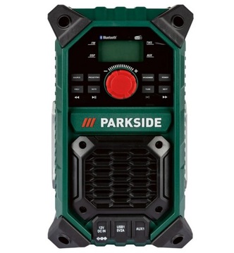 Радиостанция PARKSIDE PBRA 20-Li B2 для стройплощадки USB DAB FM BT 220 В 12 В 20 В