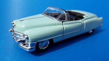WELLY OLD TIMER 1953 CADILLAC ELDORADO СИНИЙ 1:34 НОВАЯ МЕТАЛЛИЧЕСКАЯ МОДЕЛЬ