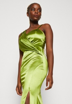 Sukienka maxi w zielonym kolorze Wal G. L