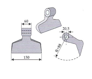 Ударные молотки RM-1-20 Ударный молоток Gestin Terral