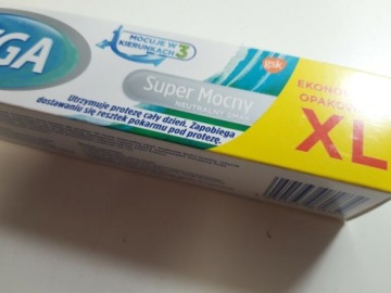 COREGA Экстрасильный крем для зубных протезов, нейтральный XL