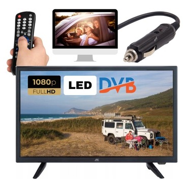 TELEWIZOR TV LED SAMOCHODOWY 12V DVB-T 21,5