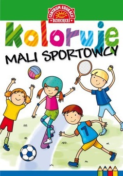 KOLORUJĘ MALI SPORTOWCY KOLOROWANKI