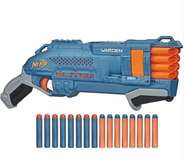 NERF ELITE 2.0 WARDEN DB-8 WYRZUTNIA I 16 STRZAŁEK