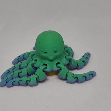 Вращающаяся игрушка осьминог FLEXI Полностью подвижная Фабрика грёз 3D