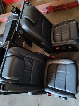 FOTELE 3 RZAD PASY VW SHARAN ALHAMBRA 7N KOMPLET