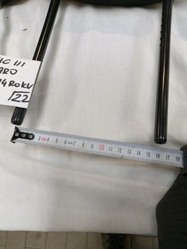 PODHLAVNÍK PŘEDNÍ SEDADLO ŘIDIČE TRAFIC III 3 PO 2014 16CM ROKU PILA WALCZ