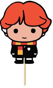 ТОПЕРСЫ ДЛЯ ТОРТА УКРАШЕНИЯ ЧАШЕК ГАРРИ ПОТТЕР НА ДЕНЬ РОЖДЕНИЯ 10шт.