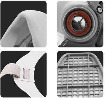 ПОЛУМАСКА, ПРОТИВОГАЗОВАЯ ЗАЩИТНАЯ КРАСОЧНАЯ МАСКА