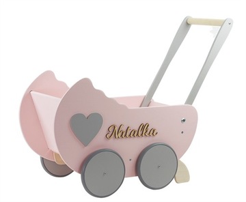 КОМПЛЕКТ ПОСТЕЛЬНОГО ПРИНАДЛЕЖНОСТИ ДЛЯ КУКЛЫ КОЛЯСКИ И КОСУ