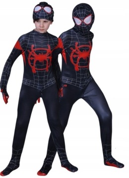 NOWOŚĆ KOSTIUM STRÓJ SPIDERMAN MILES MORALES 122