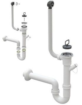 ОБЩАЯ РАКОВИНА, ПРАЧЕЧНОЕ ОТДЕЛЕНИЕ, ЧЕРНЫЙ СИФОН