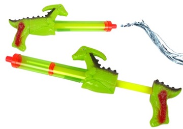 Pistolet Na Wodę 40 cm Dinozaur Zielony Ogród