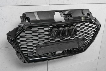 AUDI A3 8V 17-20 HB СТИЛЬ ГРИЛЬ НА РАДАР RS3