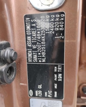 Hyundai i20 II Hatchback 5d Facelifting KAPPA 1.2 MPI 84KM 2019 Hyundai i20 2019r, 1.2 LPG. Uszkodzony przod. Jezdzi. 1.2 BenzynaLPG, zdjęcie 20