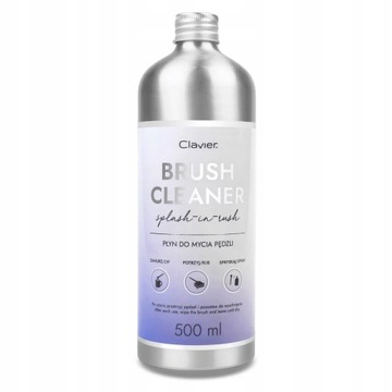 Płyn do mycia pędzli Clavier Brush Cleaner 500ml