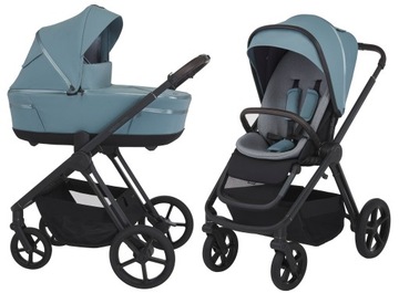 ESPIRO MILOO 2w1 +Adapter WÓZEK WIELOFUNKCYJNY Terenowy Kompaktowe Składani