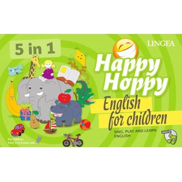HAPPY HOPPY ENGLISH FOR CHILDREN 5W1 GRY I ZABAWY