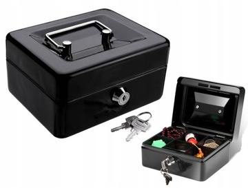 ПРОЧНАЯ МЕТАЛЛИЧЕСКАЯ КАССЕТА ДЛЯ ДЕНЕГ