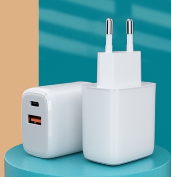 СЕТЕВОЕ ЗАРЯДНОЕ УСТРОЙСТВО CUBE 20 Вт USB-C USB для iPhone Быстрая зарядка