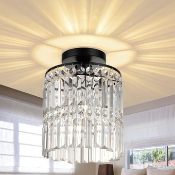 Ceilings - Black Chandelier Crystal Light,
