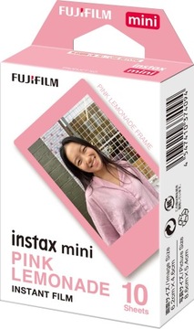 Wkłady Fujifilm instax MINI Pink Lemonade 10 zdjęć Film 11 12 różowy girls