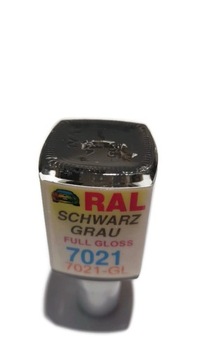 RAL 7021 SCHWARZ GRAU LAKIER ZAPRAWKA DO RYS ARA 10 ML