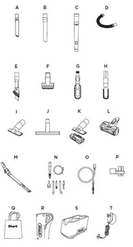 Аккумуляторный вертикальный пылесос SHARK IZ201EU
