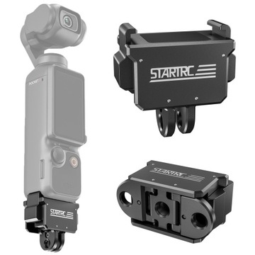 MAGNETYCZNY ADAPTER SKŁADANE COLD SHOE + 1/4“ PRZETWORNIK DO DJI POCKET 3